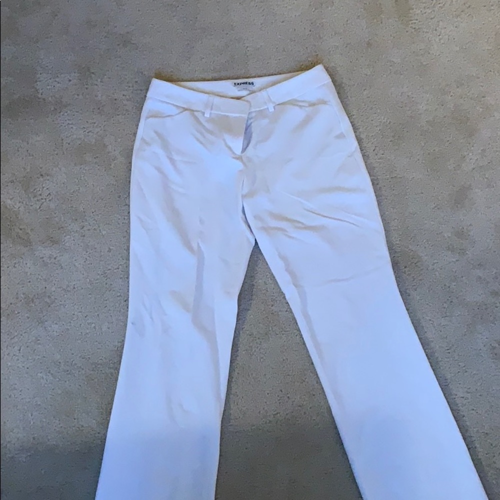 Express white Editor style pants